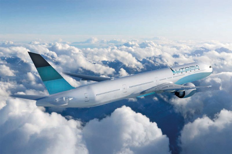 Самолет Боинг 777 авиакомпании Эйр Франс