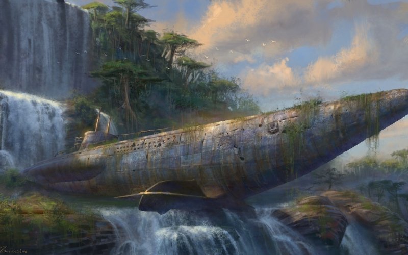 Uncharted 1 подлодка