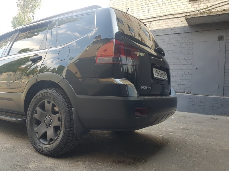 Kia Mohave анти хром