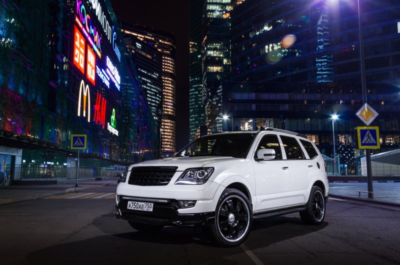 Kia Mohave White Tuning