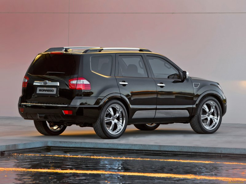 Чёрный Kia Mohave (Borrego)