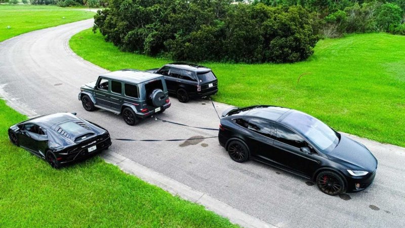 Lamborghini vs range Rover