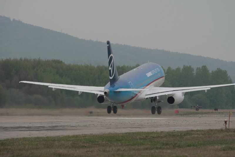 SSJ 100 Уральские авиалинии