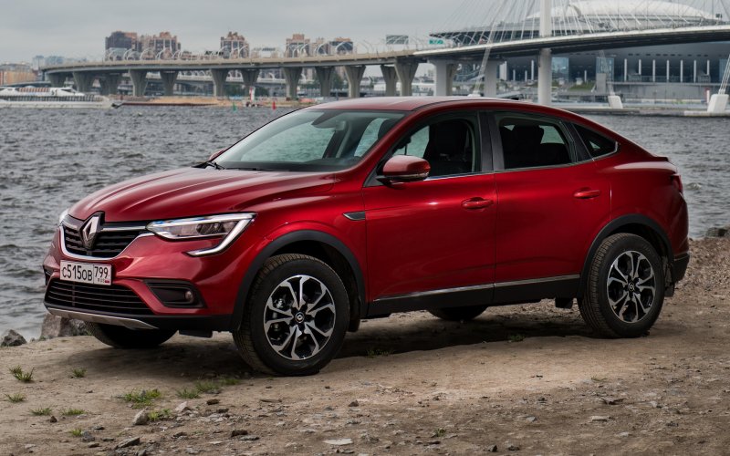 Renault Arkana серый