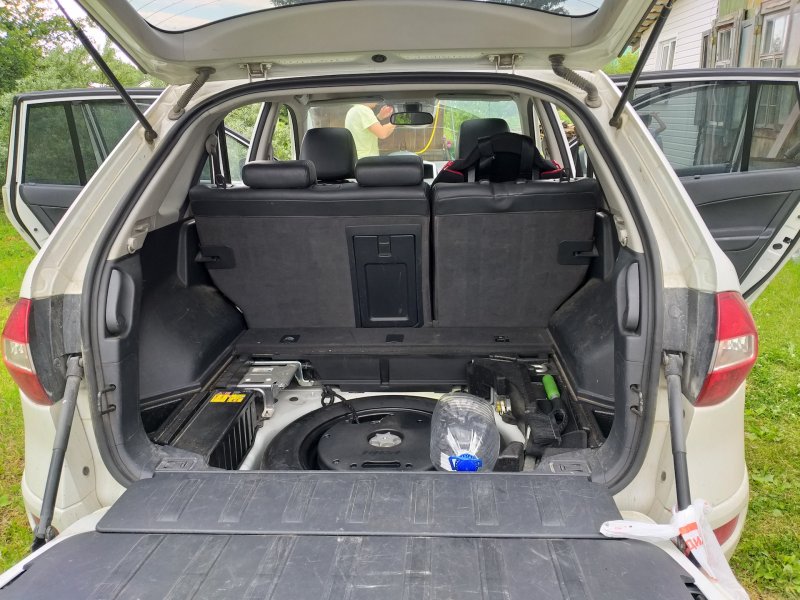 Renault KOLEOS салон багажник
