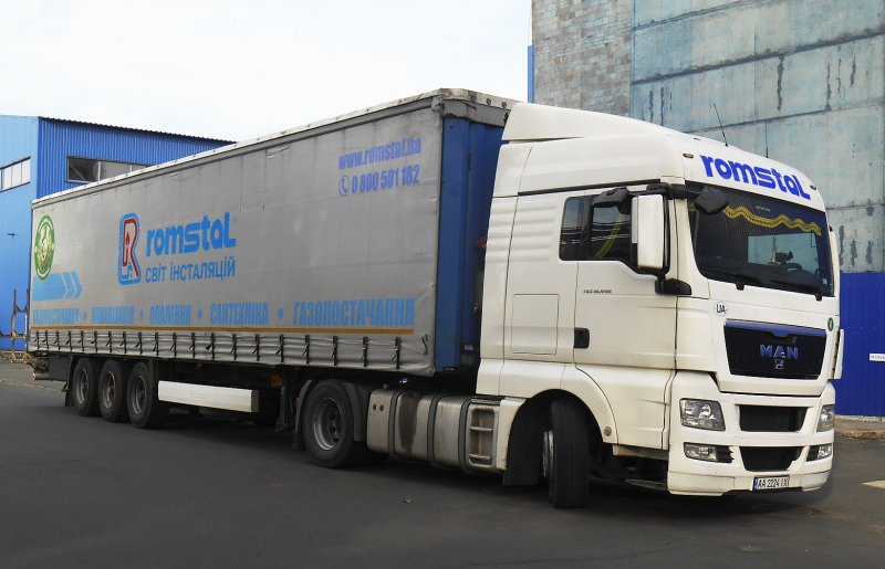 Man TGX шторный фургон