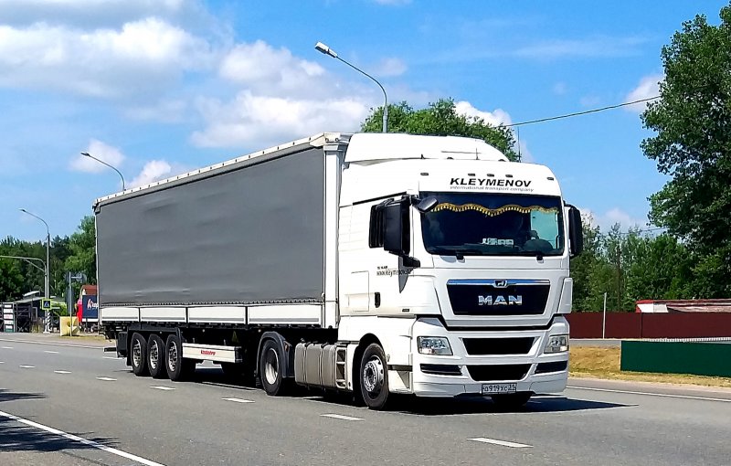 Man TGX В России