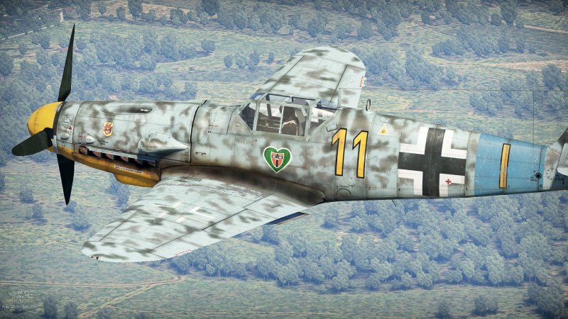 Bf 109 камуфляж