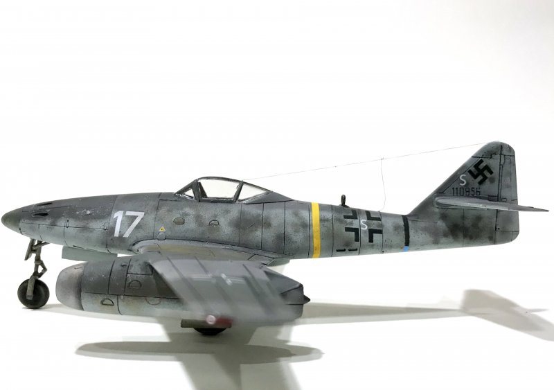 Messerschmitt me.262 с поршневым двигателем