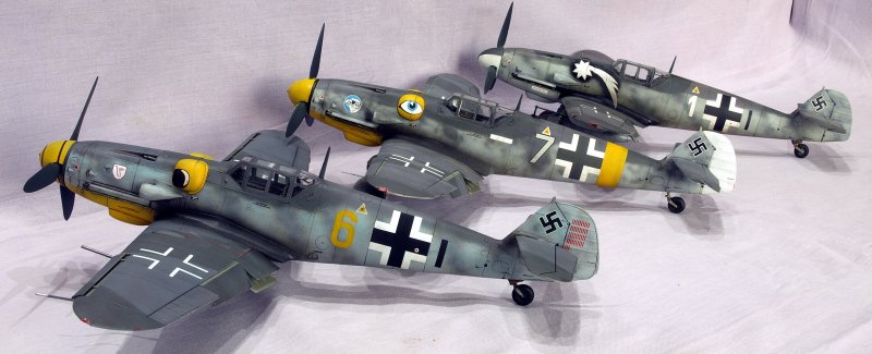 Bf109 f-2 Gunter Lutzow JG 3 model