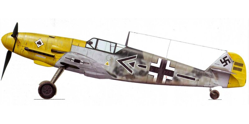 Истребитель Messerschmitt bf.109 e