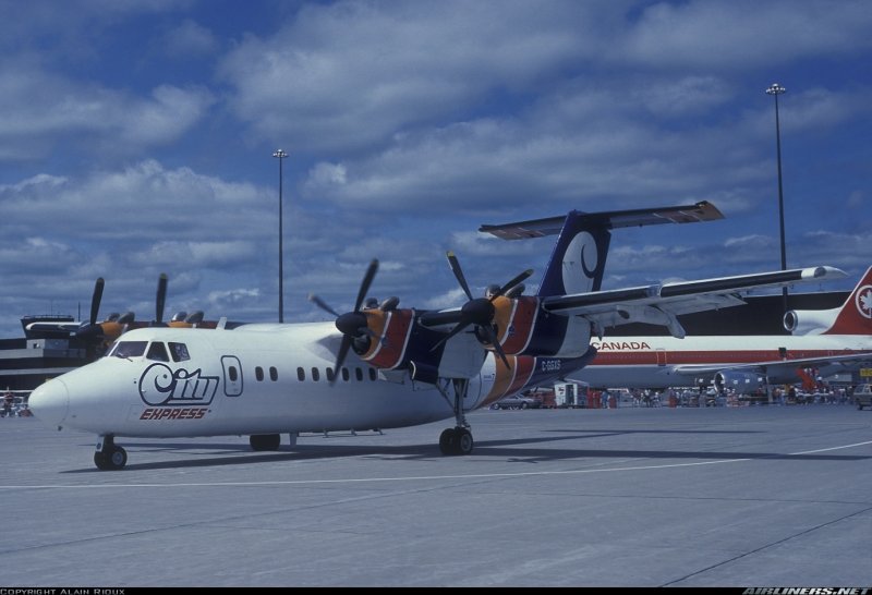 Bombardier Dash 8 q400 Аврора