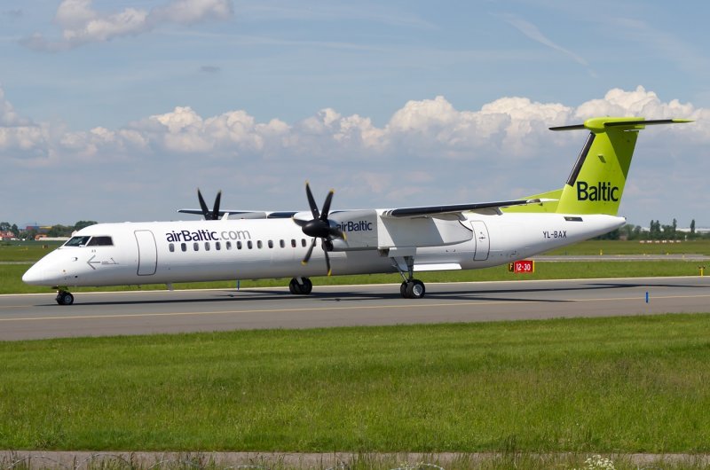 Dhc8 Dash 8-400 самолет