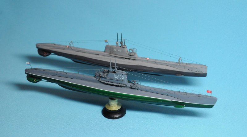 Mikromir 350-010 Советская подлодка Тип щ х х-бис серии 1 350
