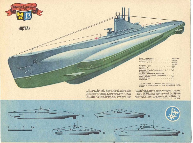 Подводная лодка щ-102