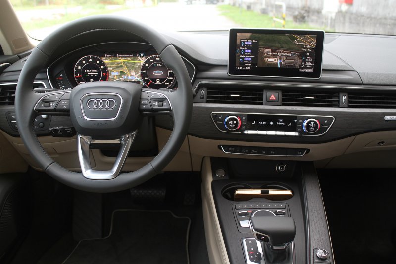 Audi a4 b9 2017 салон