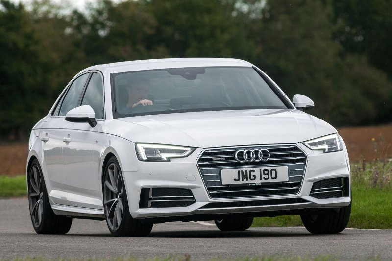 Audi a4 b9 белая