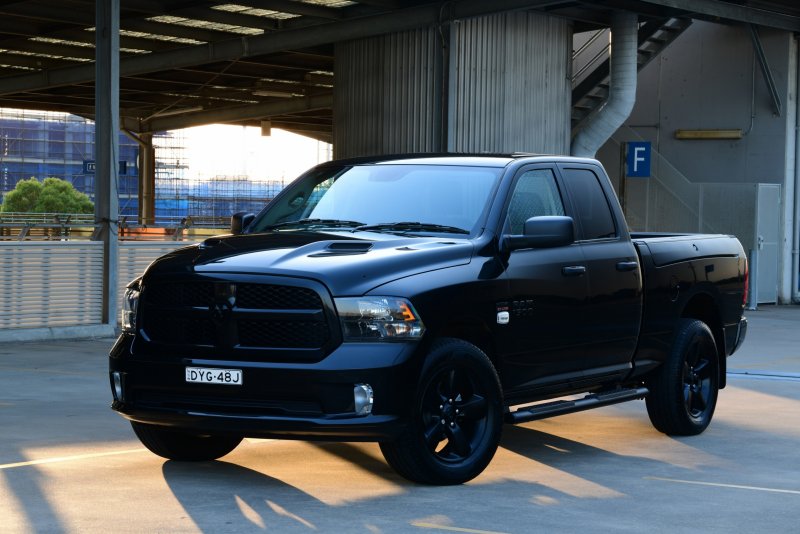 Dodge Ram 1500 черный