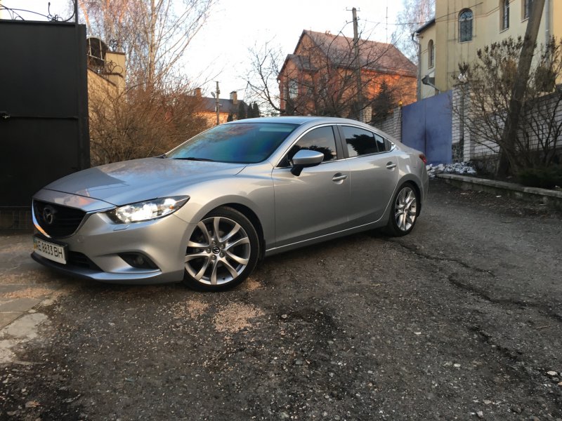 Mazda 6 2016 серебристый
