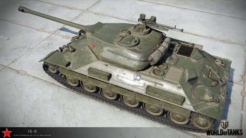 Танк ИС-6 WOT