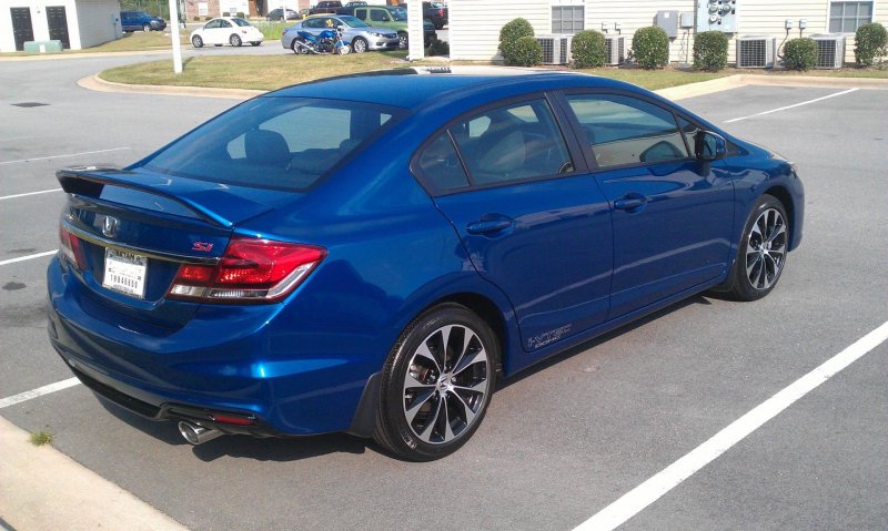 Honda Civic 8 Boost Blue Pearl