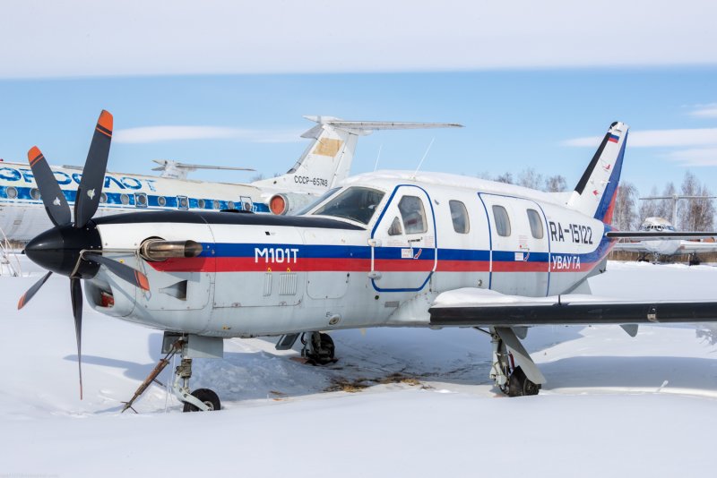Самолёт м-101т «Гжель» кабина