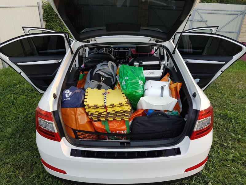 Škoda Octavia a7 багажник