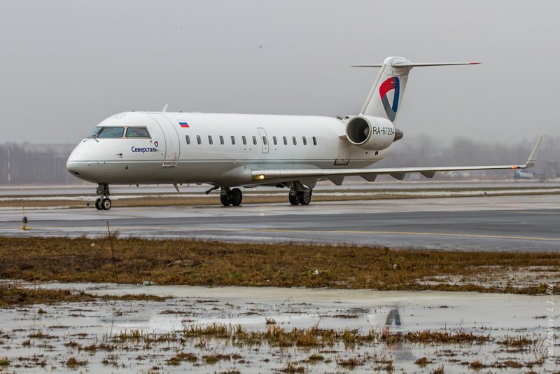 Bombardier CRJ 200 Северсталь
