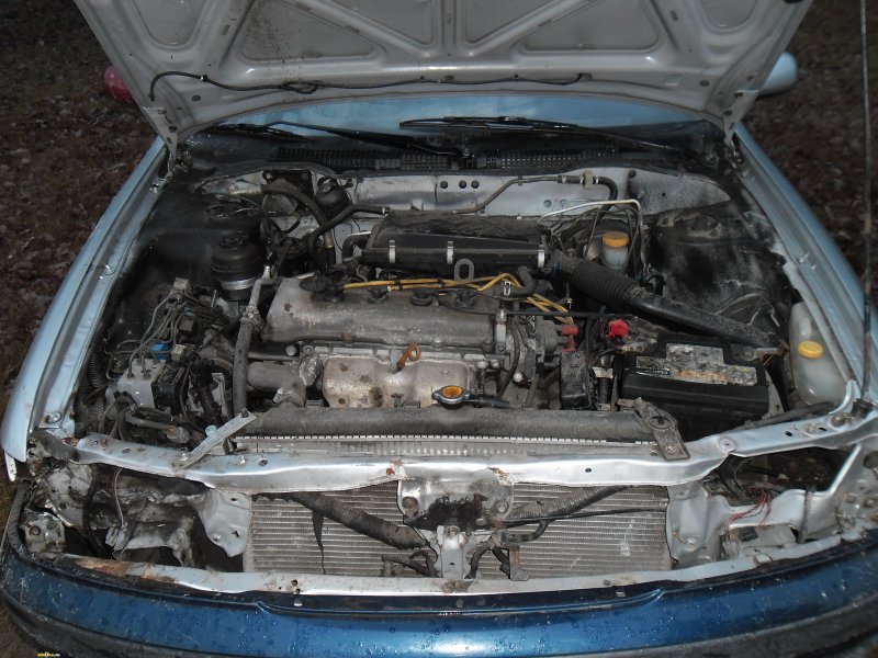 Nissan primera 1998 года подкапотка