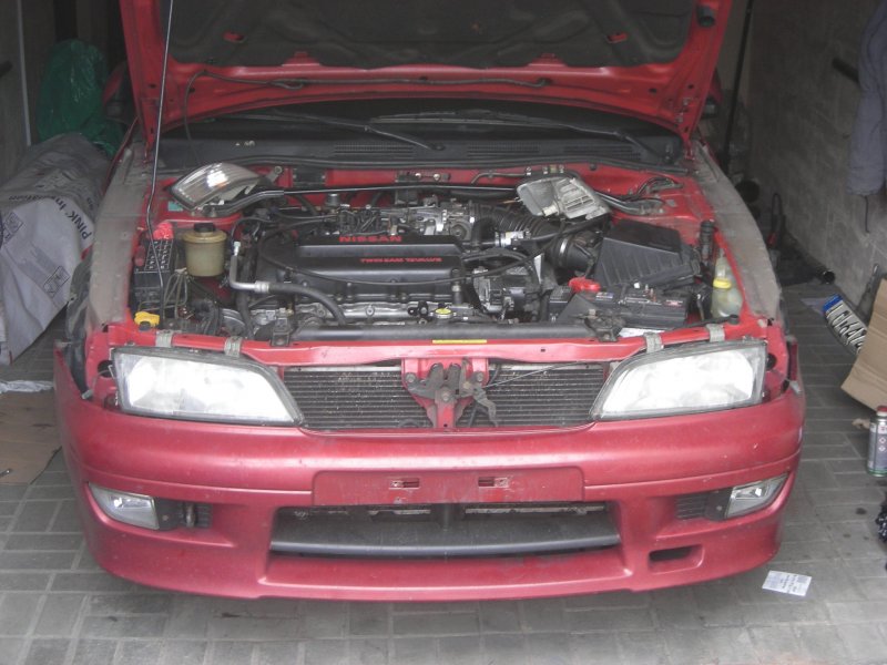 Nissan primera p11 gt подкапотка