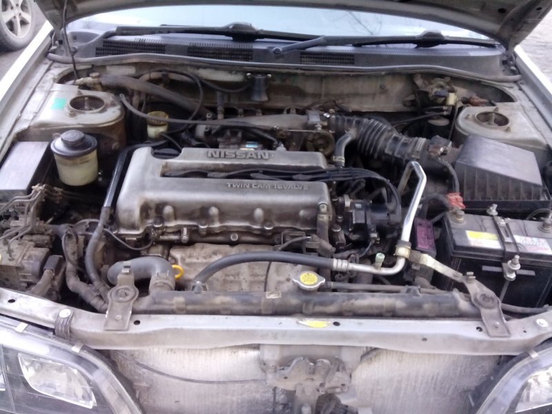 Nissan primera под капотом