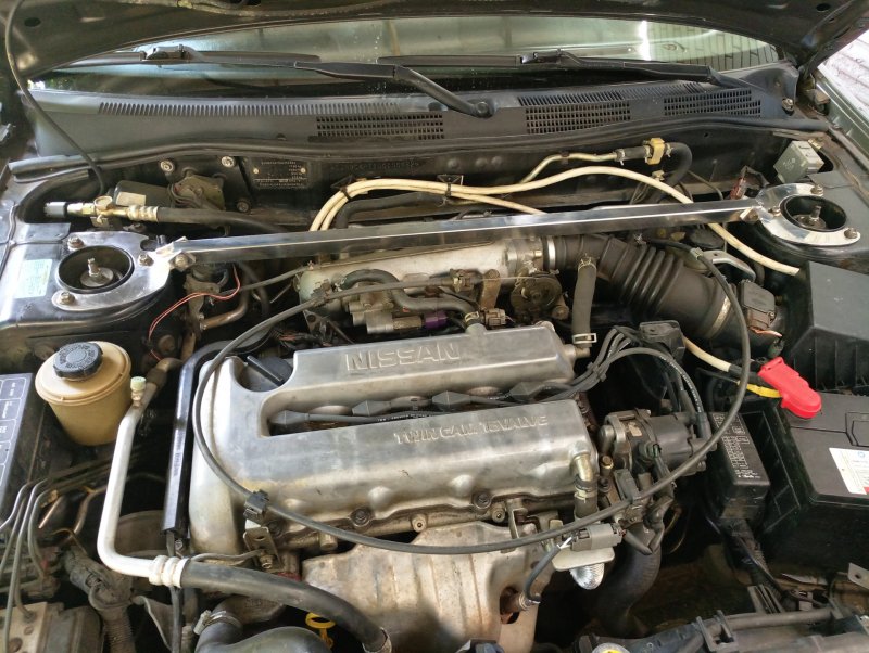 Nissan primera p11 под капотом