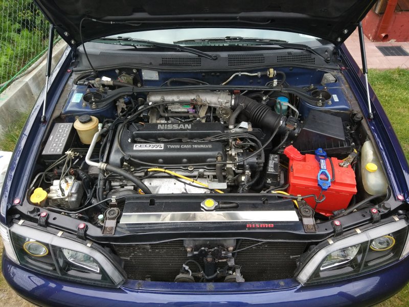 Nissan primera p11 под капотом