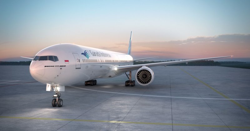 Самолет Боинг 777-300