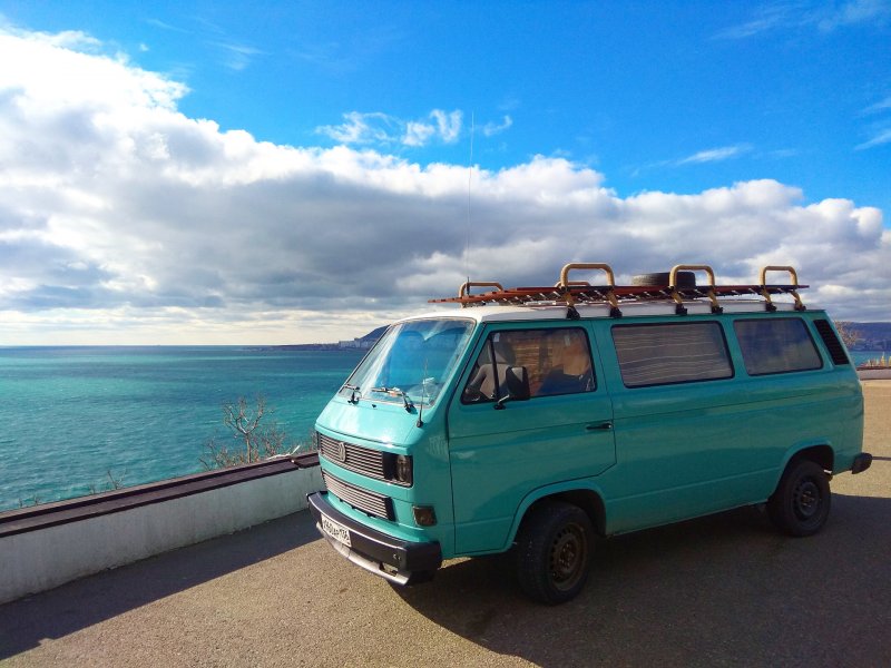 VW Transporter t3 мятный