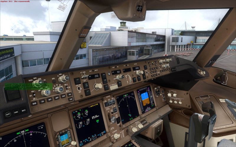 Штурвал самолета Боинг 777
