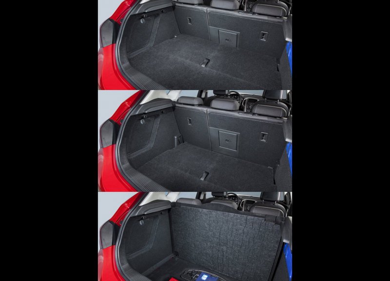 Габариты багажника Opel Astra j GTC