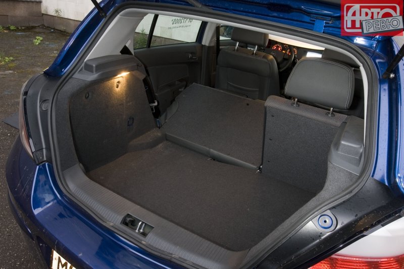 Opel Astra 2007 хэтчбек багажник