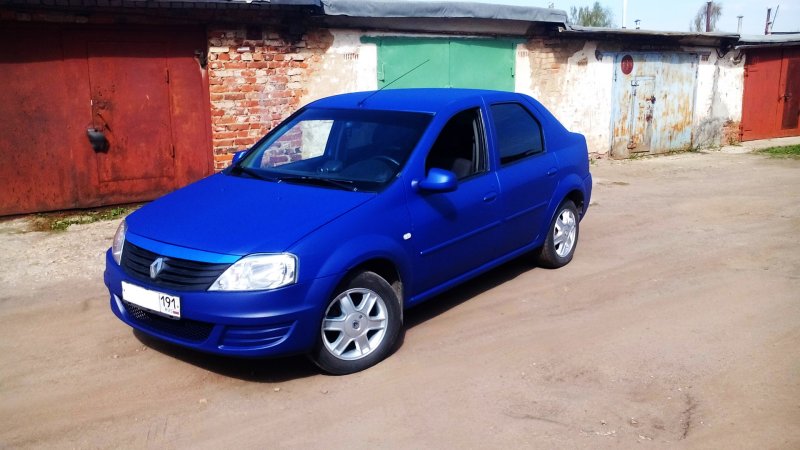 Рено Логан в рапторе