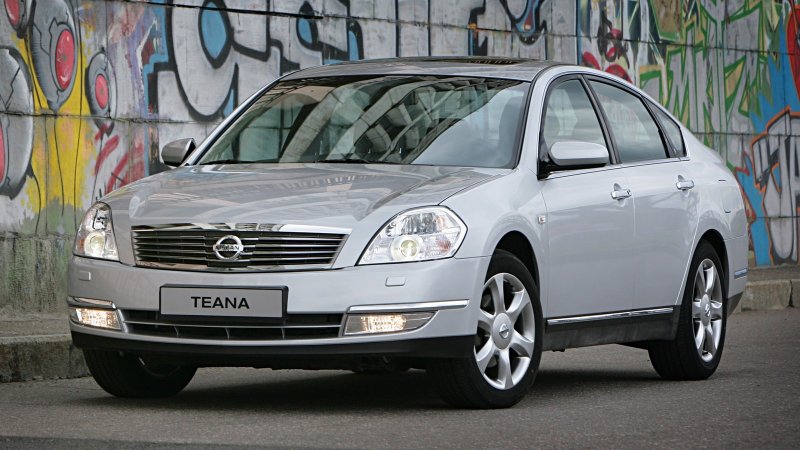 Nissan Teana j31 черный