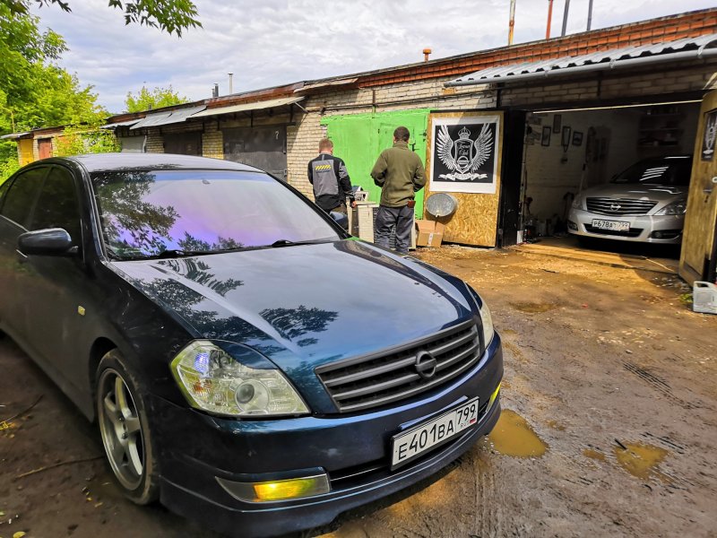Nissan Teana j31 черный