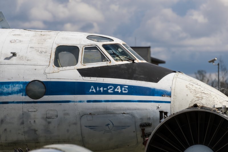Пассажирская кабина ан24