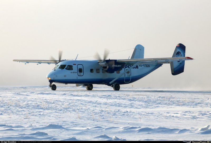 АЛРОСА авиакомпания АН 38