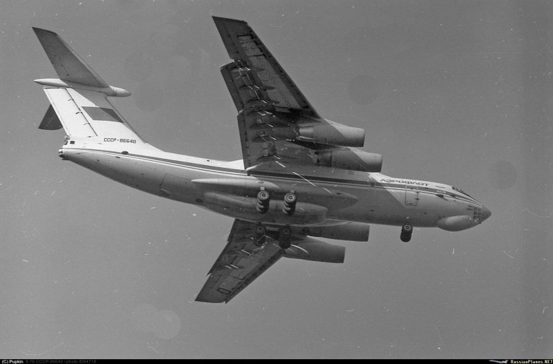 Ту-134 пассажирский самолёт модель