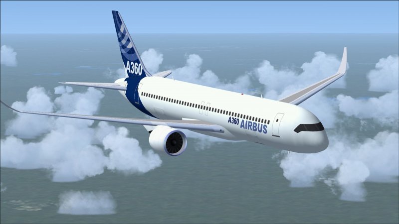 Airbus a360 салон