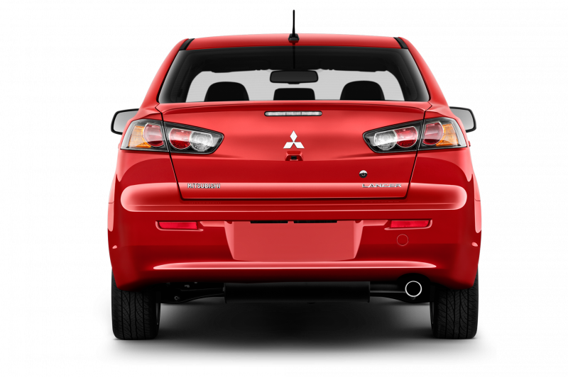 Mitsubishi Lancer 2014 сзади
