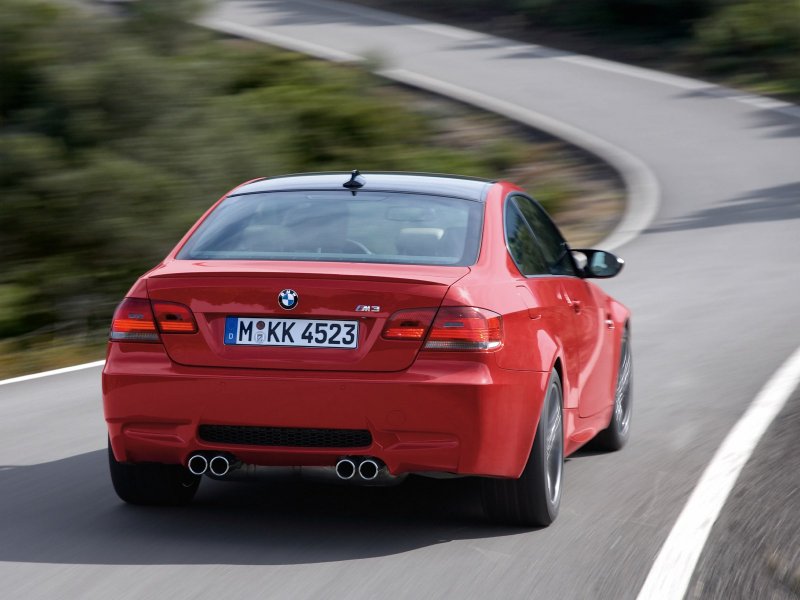 BMW m3 сзади