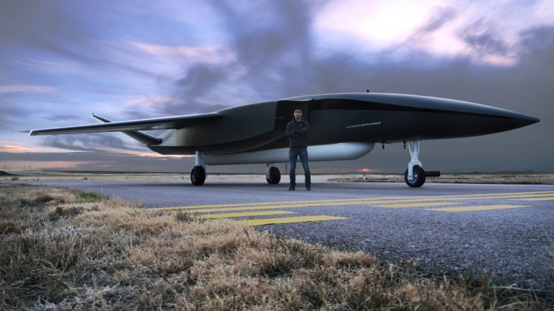 Беспилотник mq-25a Stingray.