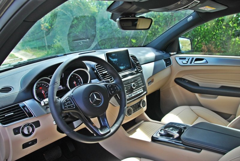 Мерседес gl 350d салон