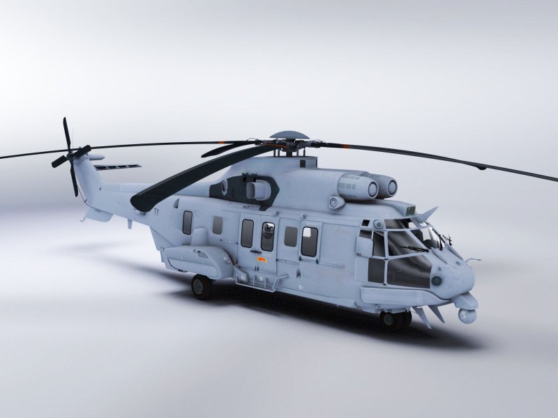 Вертолет sa.330 Puma